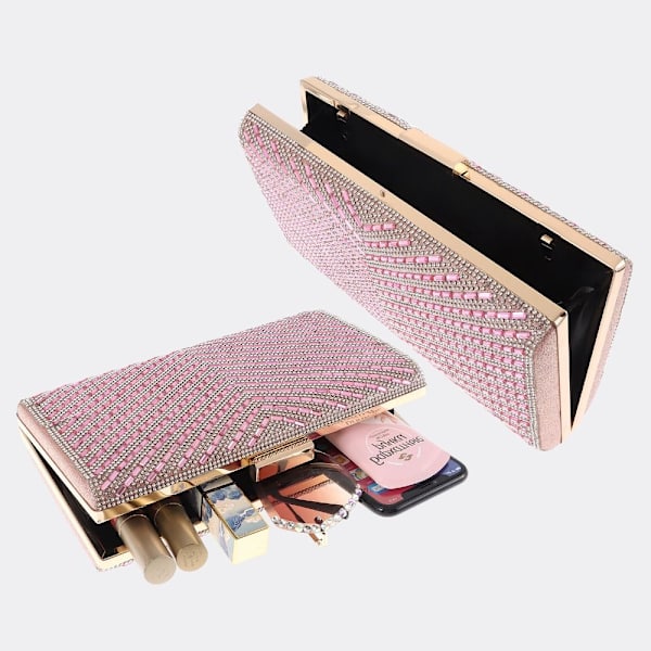 Evening Clutch Bag Bryllup Evening Bag ROSA Pink