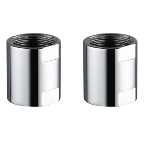 2 STK Brusekobling Messing Rør Fitting Brusehoved Converter 2PCS