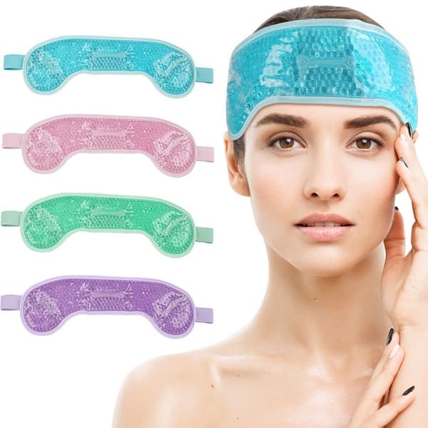 Ice Eye Mask Head Ice Pack PINK pink