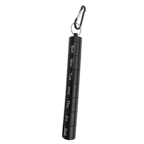 Pillerirasia Organizer MUSTA Black