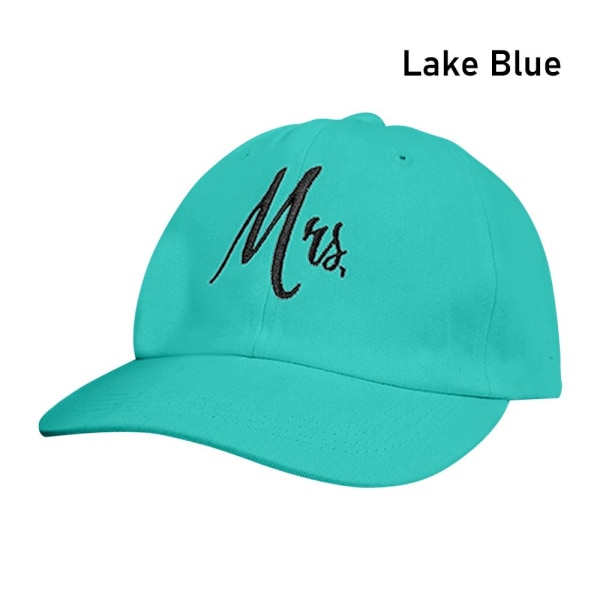 Brodeerattu cap LAKE BLUE lake blue