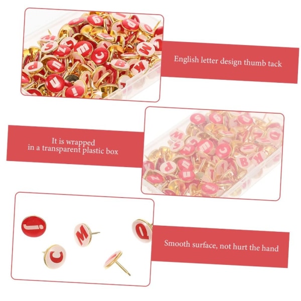 Map Tacks Kart Push Pin Emalje tommelfinger