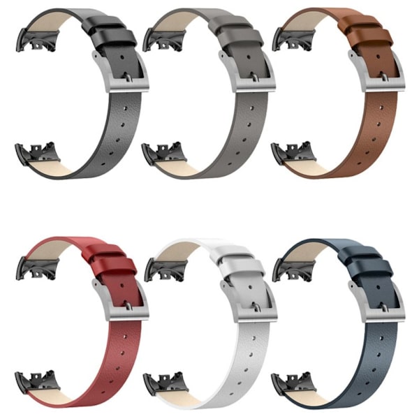 Läderarmband VIT White