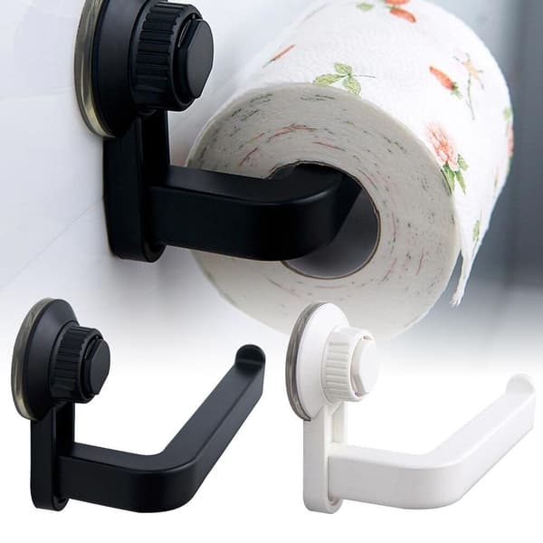 Roll Tissue Box Toiletpapir Holder SORT black