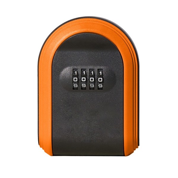 Nyckelskåp 4-siffrigt kombinationslås ORANGE Orange