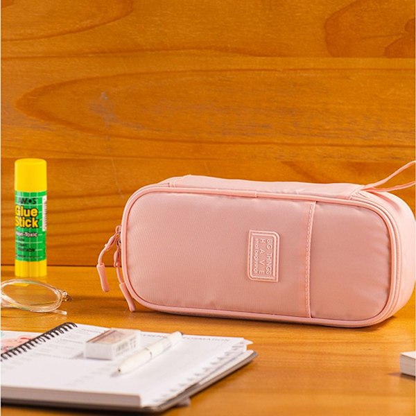 Canvas Pen Pouch Case PURPURIA Purple