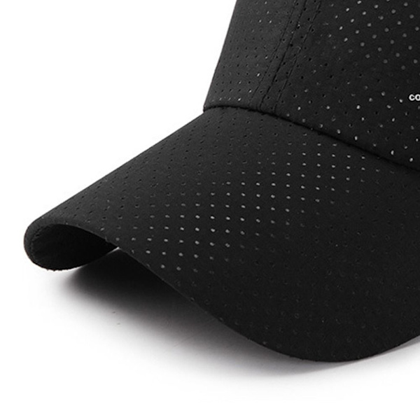 Nopeasti kuivuva baseball-lippis Cap MUSTA black