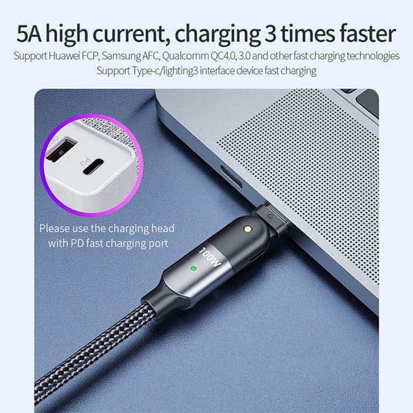 USB C till Type-C-kabel PD 100W 2M 2m