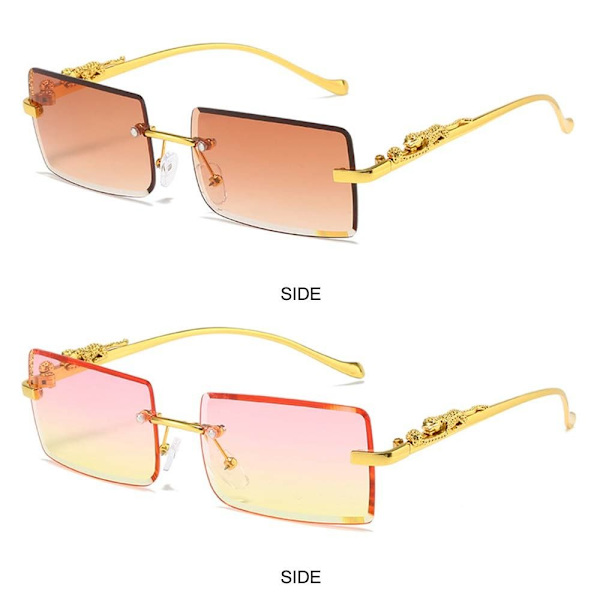 Rektangulære solbriller Ocean Lens solbriller GRADIENT PINK Gradient Pink
