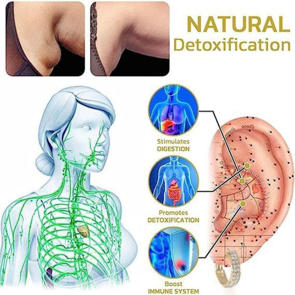 2 Paria Lymphvity Magneettikorvakoruja Timantti-Koristelluja silver