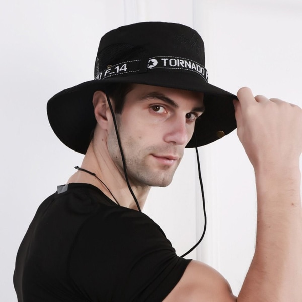Bucket Hat UV beskyttelseshætte SORT black