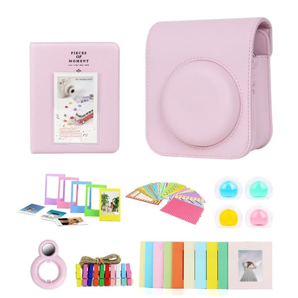 PU Case Instant Camera PINK Pink