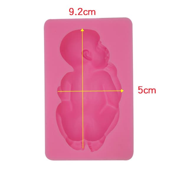 Baby Sovende Form Silikone Forme 3D Silikone Fondant Forme