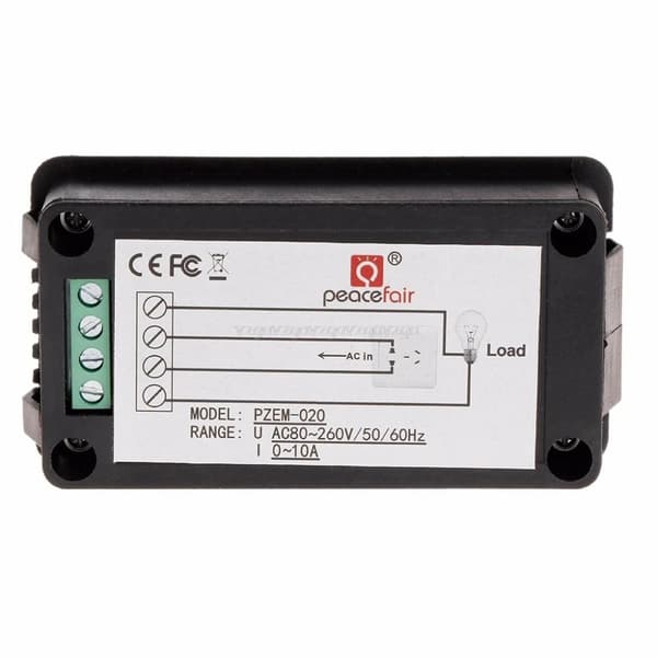 Digital Spænding Energi Meter Voltmeter 5A 5A 5A