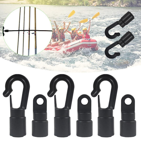 Kajak-pagajsnor kano rebholder 10 STK 4 4 10pcs4