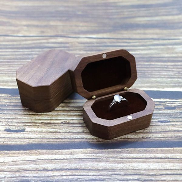 Smykkeskrin Ring Opbevaringsboks KAFFE coffee