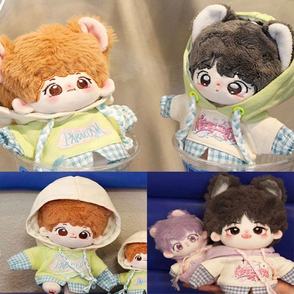 Doll Planet Hoodies Sweatshirt Outfits VIT White