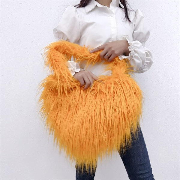 Oversized tygpåsar Crossbody-väskor GUL yellow