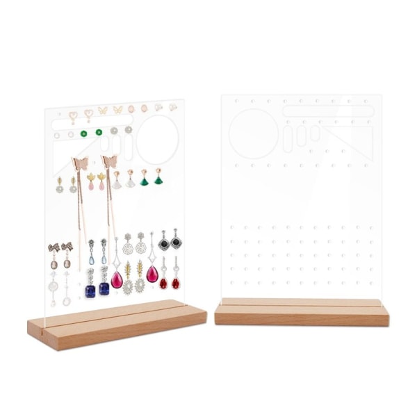 2 stk Smykkestativ øreringe Organizer Holder STYLE 10 STYLE 10 Style 10