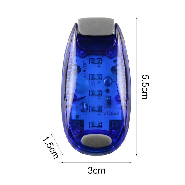 2 Stk Bådnavigationssignallampe LED Lyser BLÅT blue