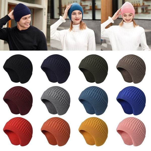 Vinterhat Varm Beanie SORT SORT Black