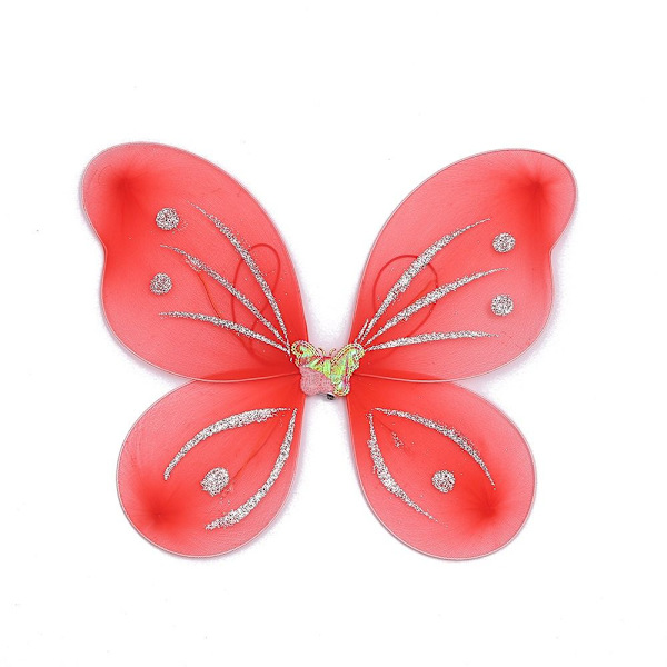 3 kpl / set Fancy Mekko Glitter Butterfly STYLE 1-ONLY WINGS STYLE Style 1-only wings