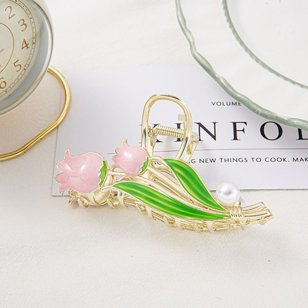 Flower Metal hiusklipsit Tulppaani Flower Grab TULIPS - PINK TULPAPIT Tulips - Pink