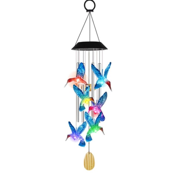 LED Wind Chime Solar Light 1 1 1