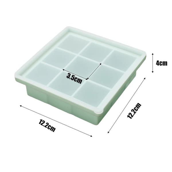 Ice Tray Ice Cube VAALEEN PINK Light Pink