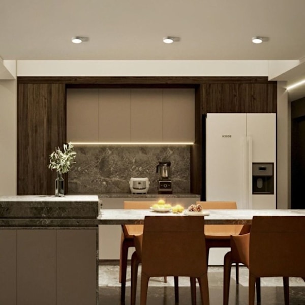 Led Taklampe Led Downlight SORT--5W SORT--5W Black--5W