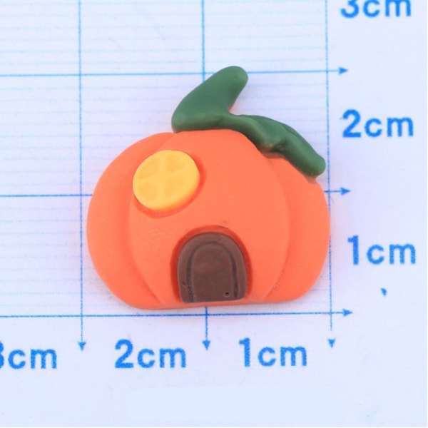 20st Halloween Pumpa Figurine 3D Resin Platt PUMPA HUS pumpkin House