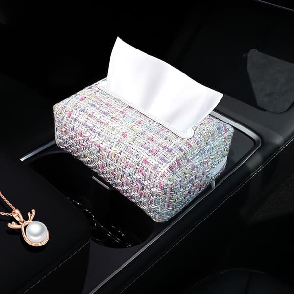 Car Tissue Box Tissue Storage Case ROSA PINK