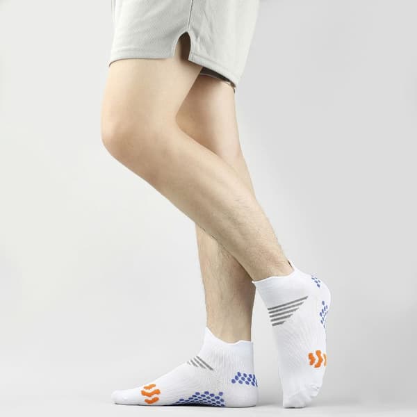 Sportstrumpor Löpsockor VIT White