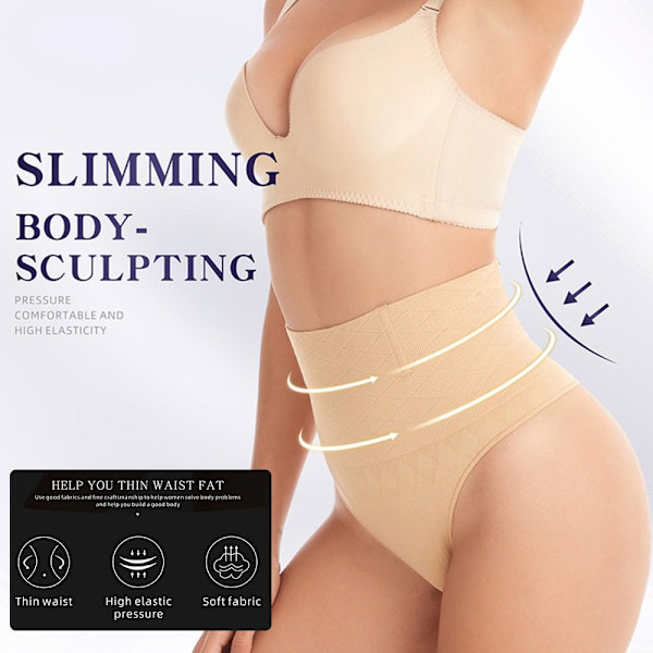 Hög midja stringtrosa i form av slimmande trosor APRICOT XL Apricot XL