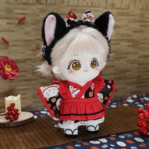 Modekläder Kostymer Flicka Broderikläder RÖDA&SVARTA KLÄDER Red&Black Clothes-Clothes