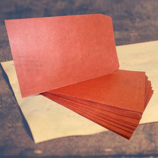 Retro stil Kraft papper kuvert Vintage kuvert brev