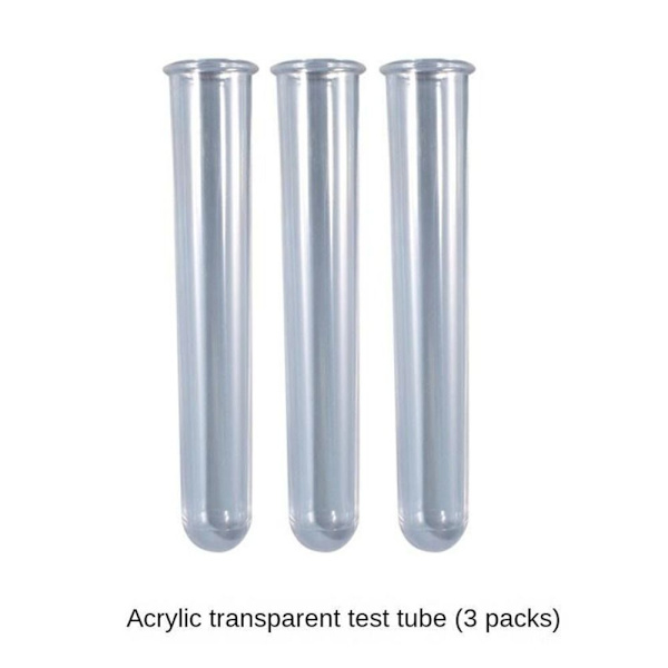 Kukkaruukku Mold Maljakko Molds LÄPINÄKYVÄ PUTKI transparent tube