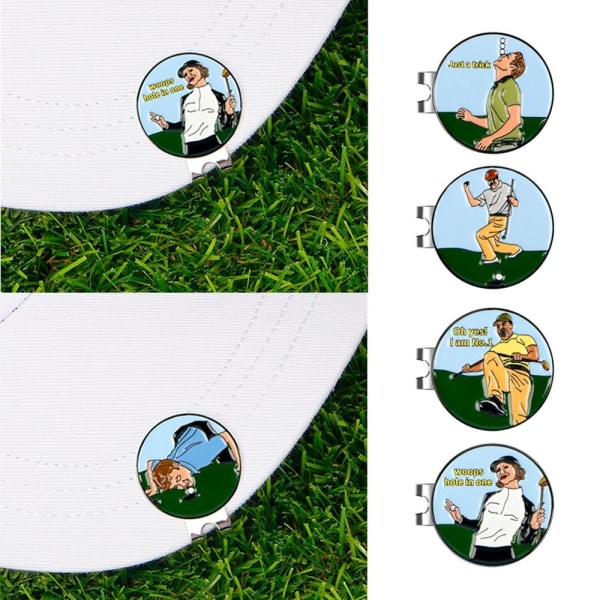 Golfhattklämma Golfbollsposition Mark STYLE 5 STYLE 5 Style 5