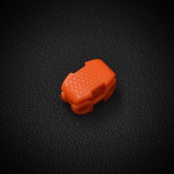 2stk Fjærsnor Låser Toggle Stopper SORT Black
