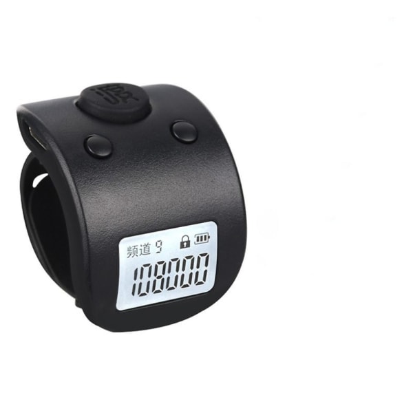 Håndtæller Tæller Clicker SORT black