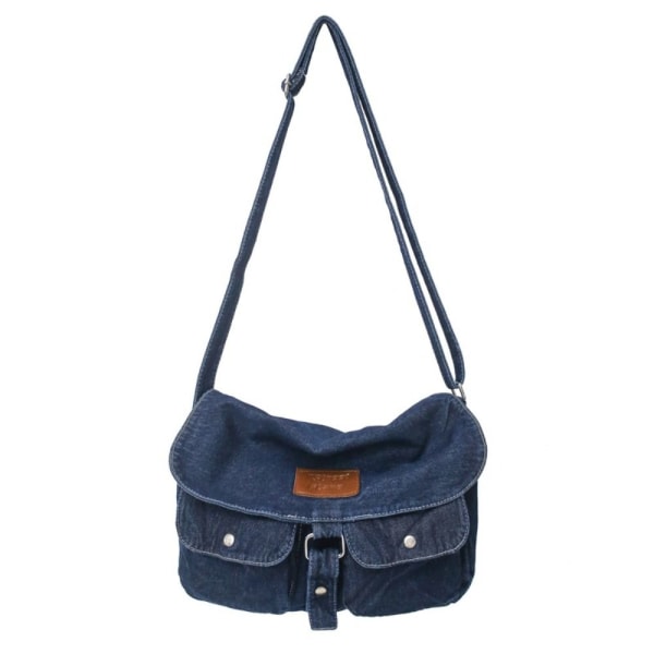 Denim Crossbody Bag Håndvesker LYS BLÅ Light Blue