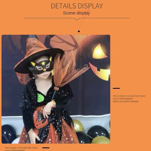 Witch Broom Kids Cosplay Flying GREY Grey