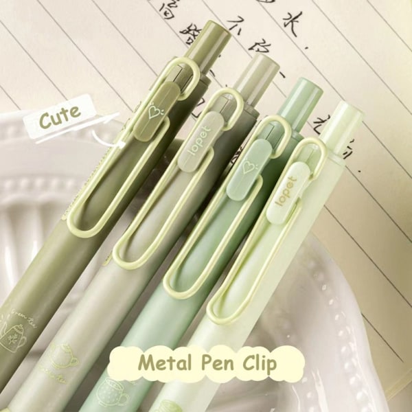 4 Stk Gel Pen Sort Refill Pen SKY SKY Sky