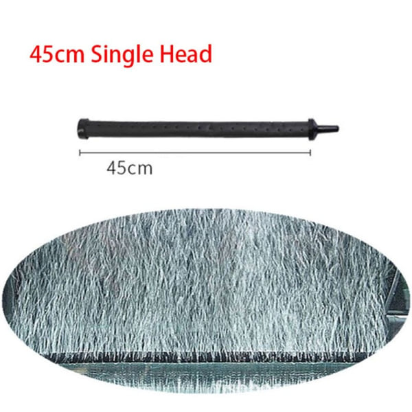 Fish Tank Boble Strip Gardinrør ENKELT HOVED 45CM ENKELT Single head 45CM