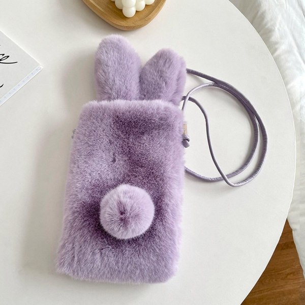 Telefon Crossbody Vesker Skulderveske LILLA purple