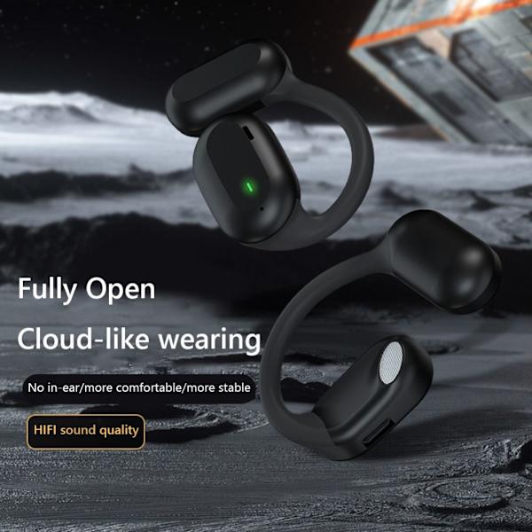 Bone Conduction -kuulokkeet Langattomat kuulokkeet MUSTA black