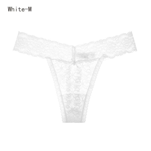 Trosor för kvinnor kvinnliga underkläder WHITE M white M