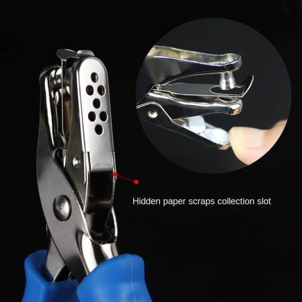 Single Hole Puncher Hole Punch BLÅ blue