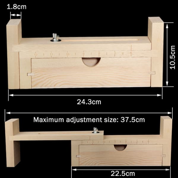 Repflätningsverktyg Handstickat Rep 1 1 1