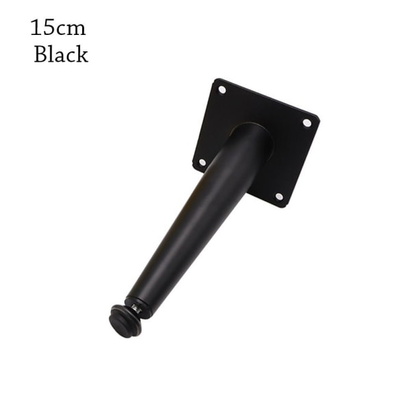 Møbelhjul Fodben SORT 15CM Black 15cm
